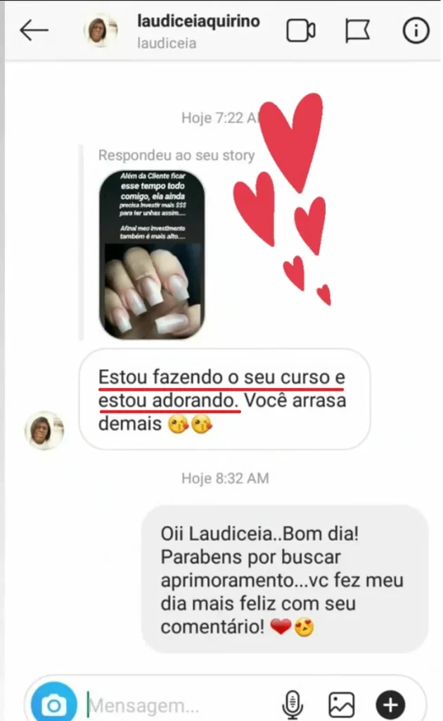 Depoimento de aluna 6